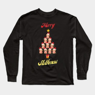 Merry Slothmas Long Sleeve T-Shirt